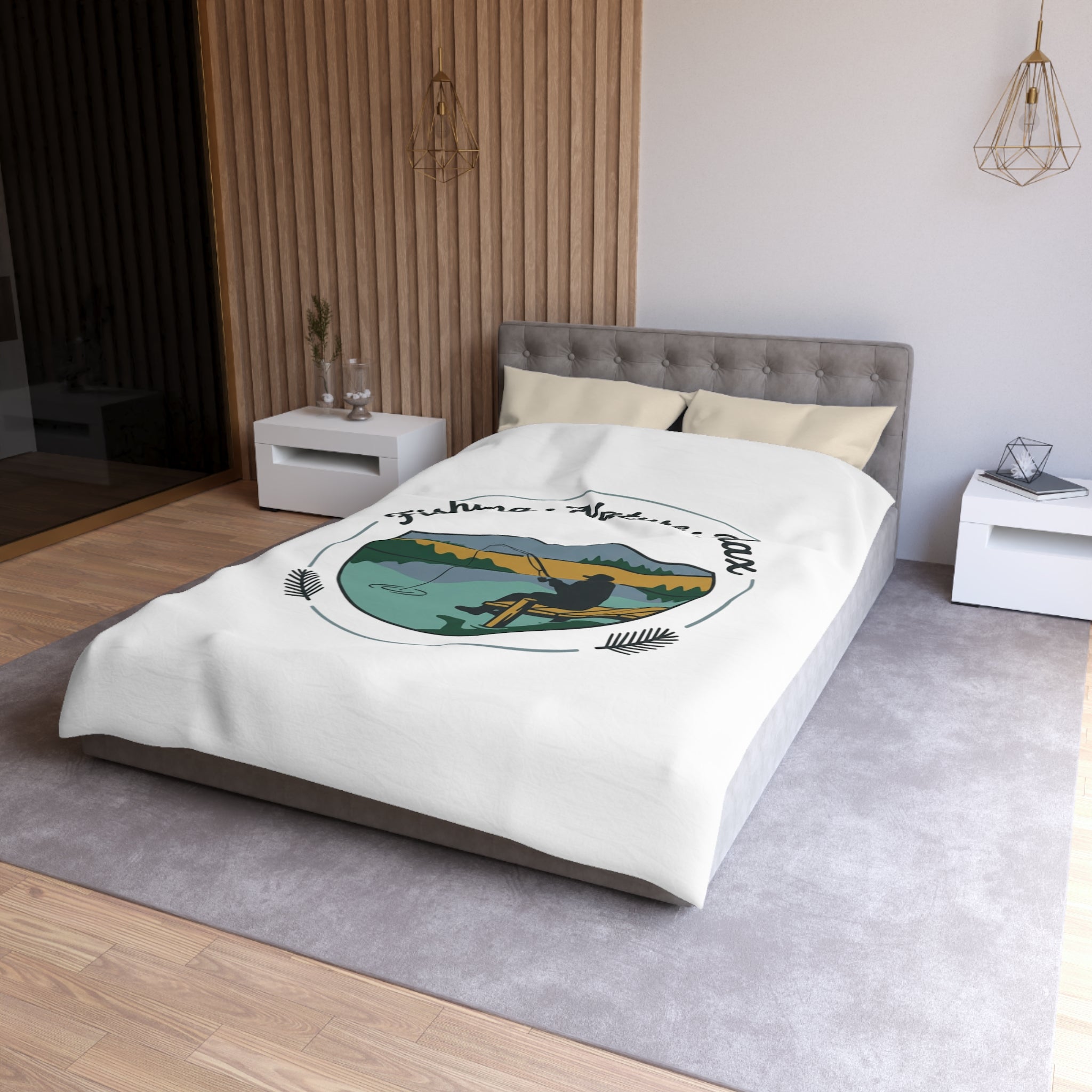 Capa de Edredão Personalizada com Foto — Roupa de Cama em Microfibra