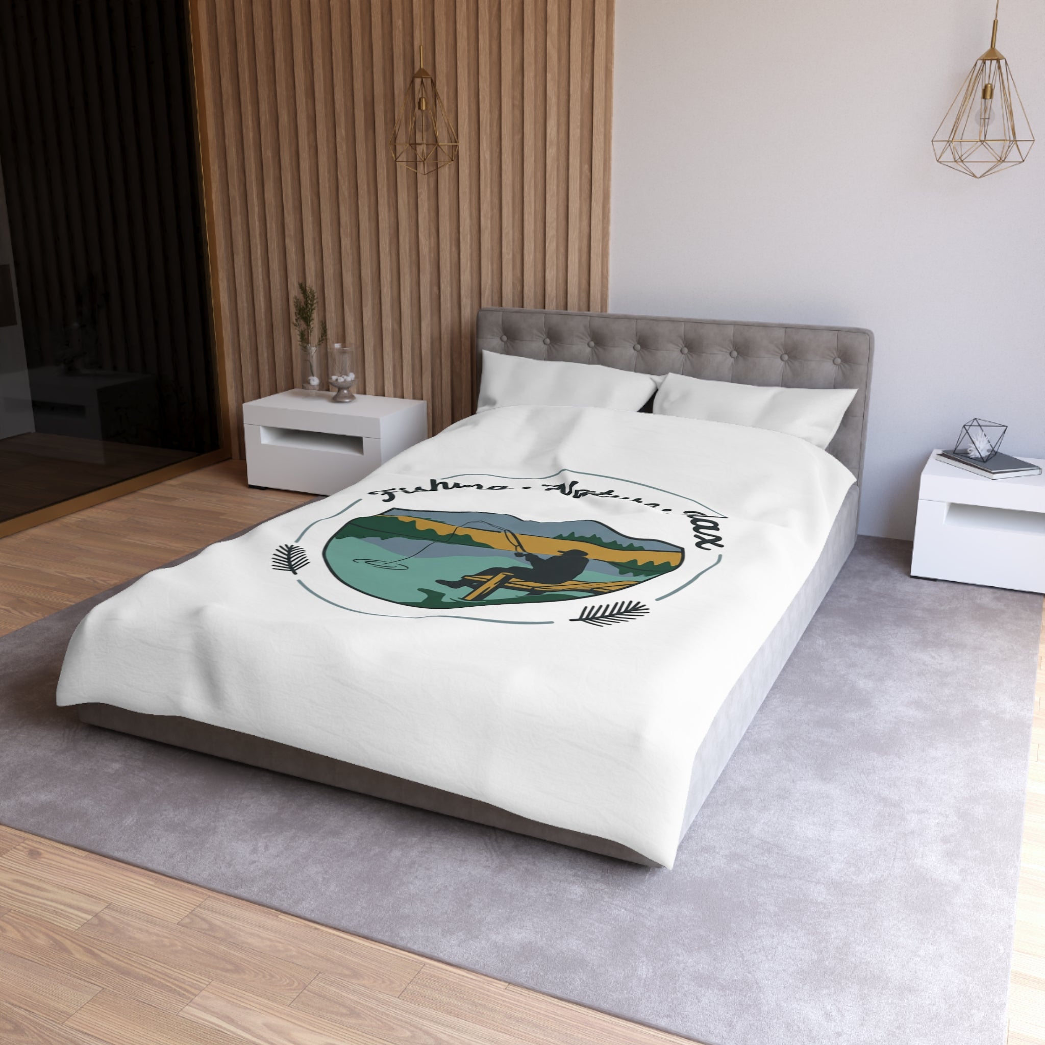 Capa de Edredão Personalizada com Foto — Roupa de Cama em Microfibra