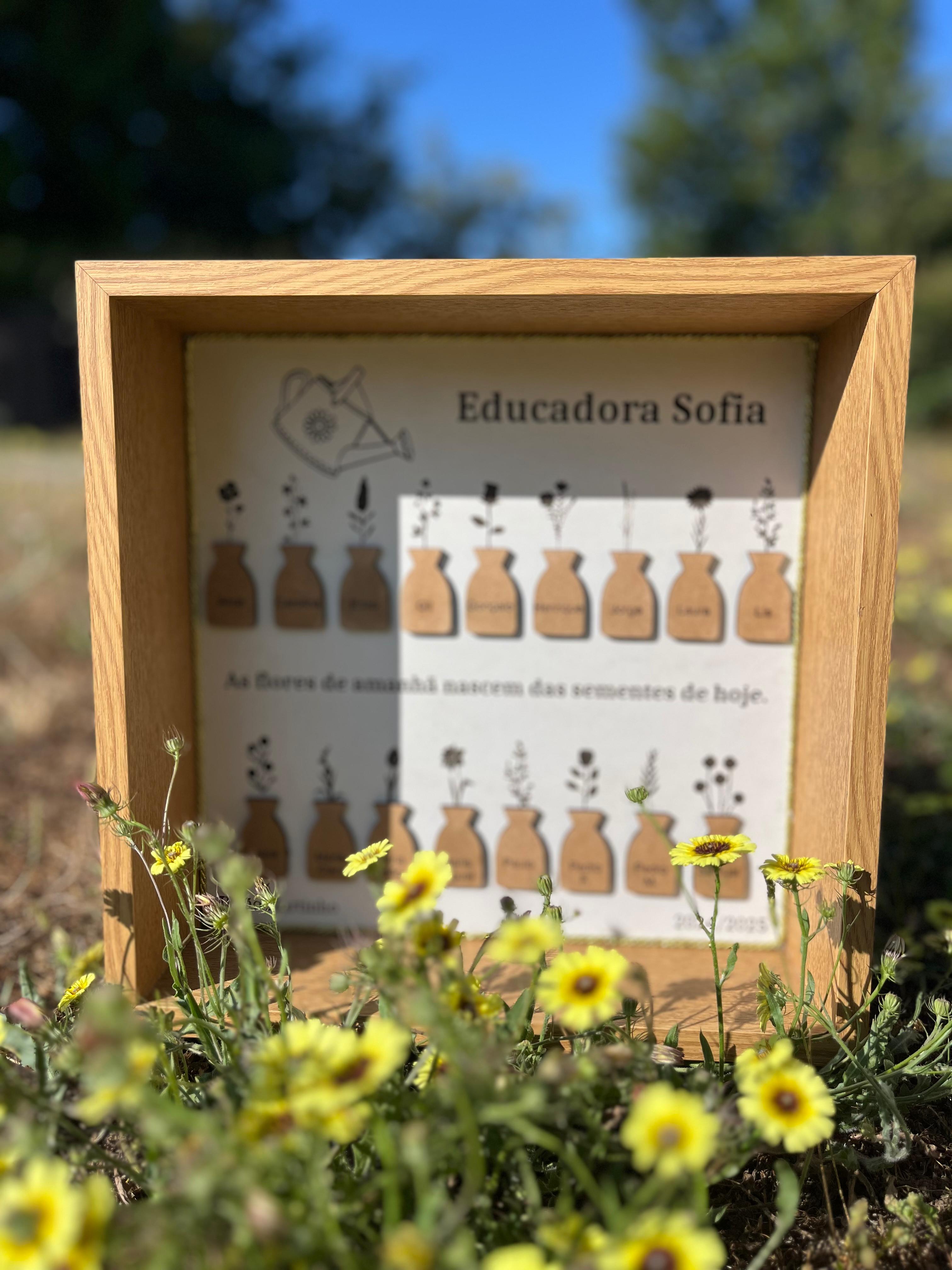Quadro Turma Personalizado com Gravação a Laser