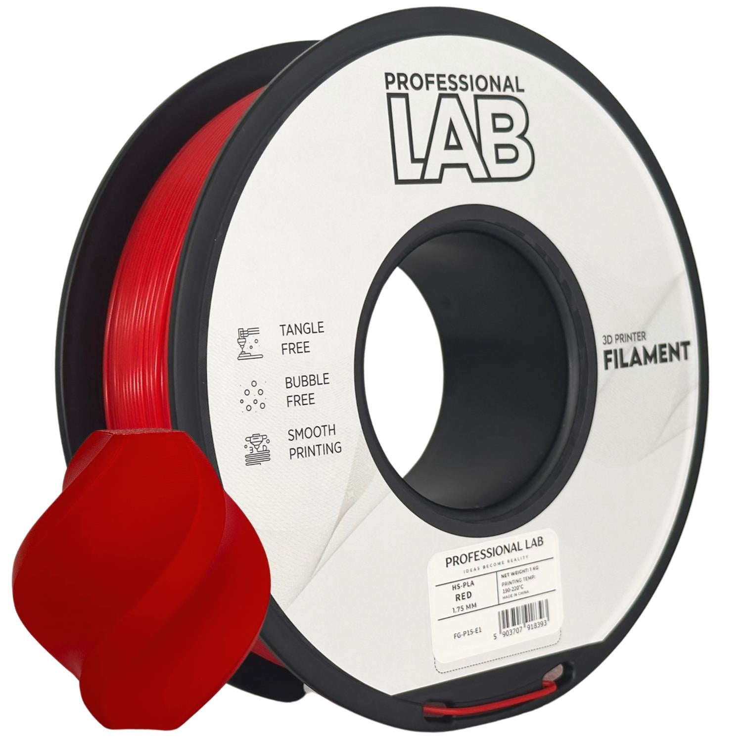 HS-PLA red | Prof. Lab