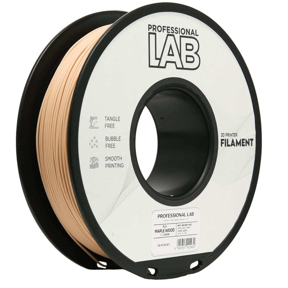 PLA maple wood | Prof. Lab