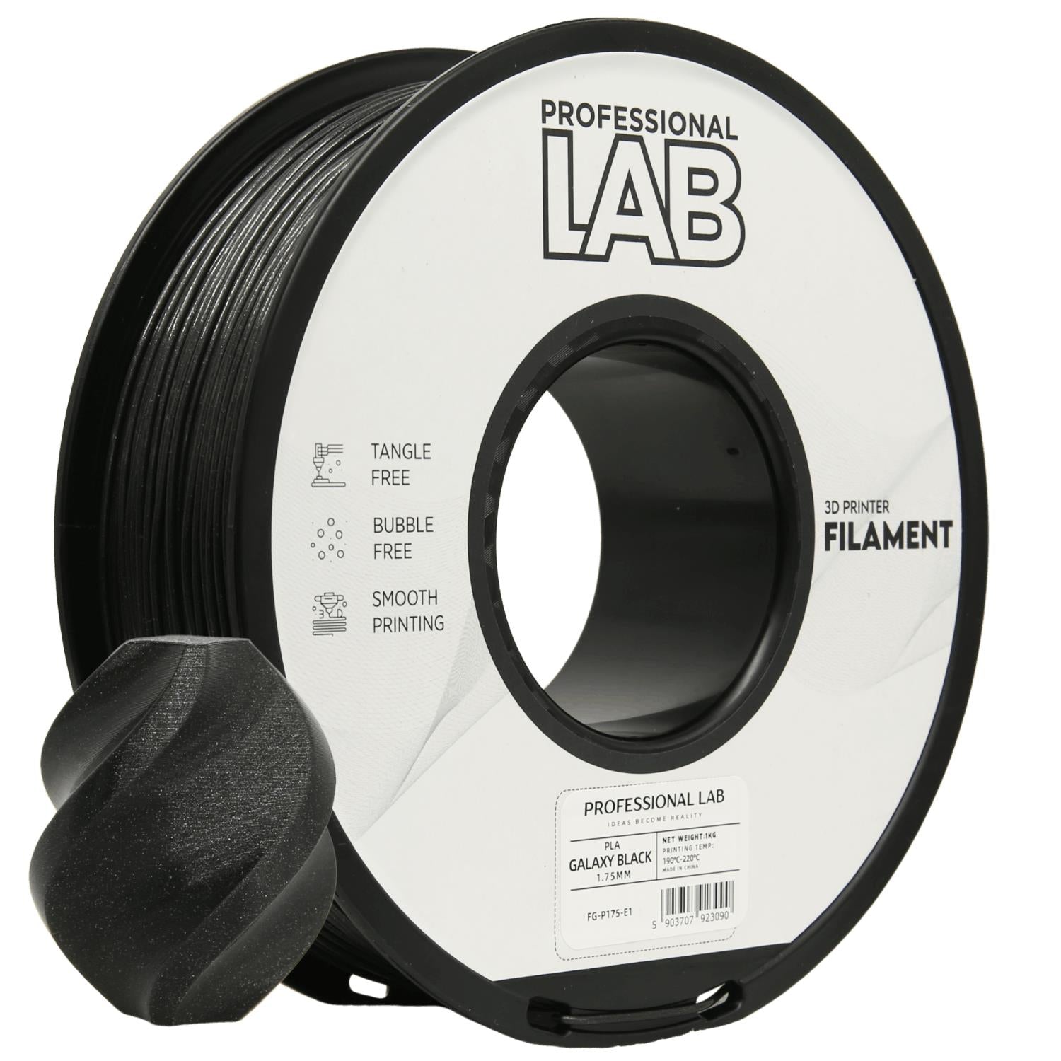PLA galaxy black | Prof. Lab