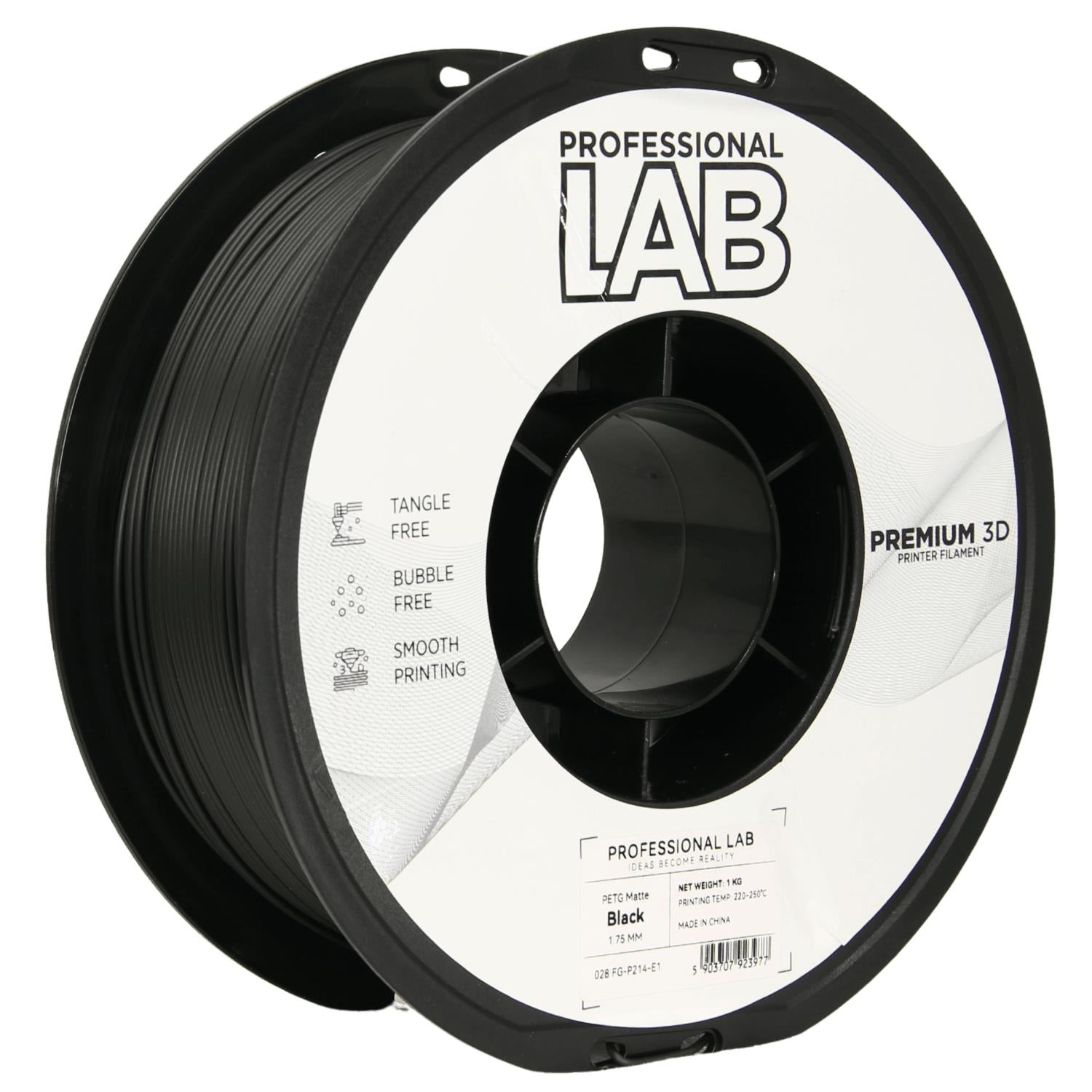 PETG matte black | Prof. Lab