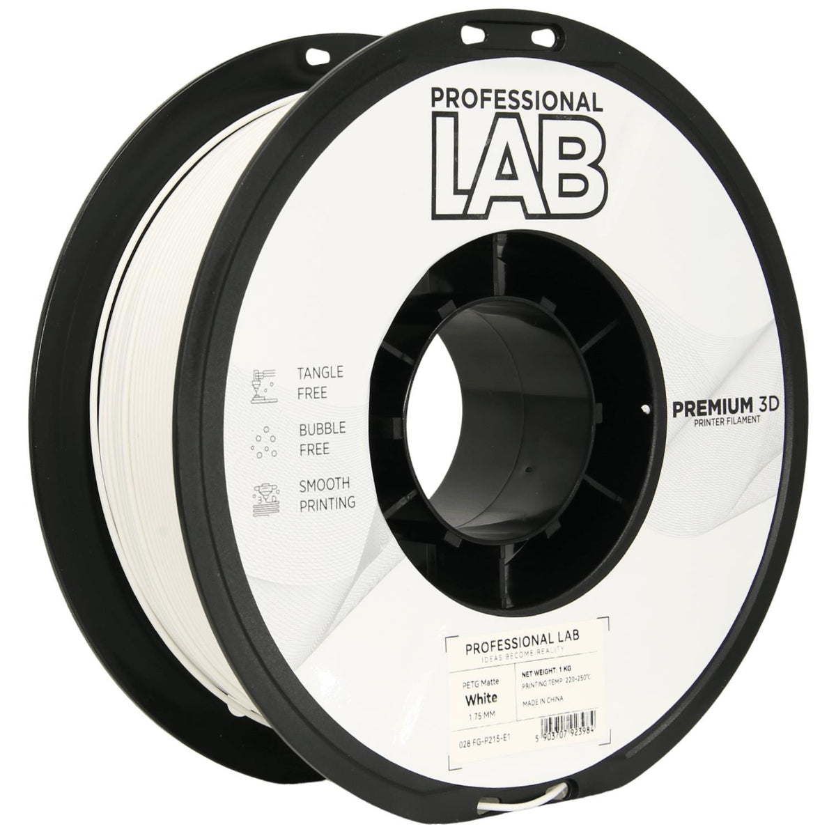 PETG matte white | Prof. Lab