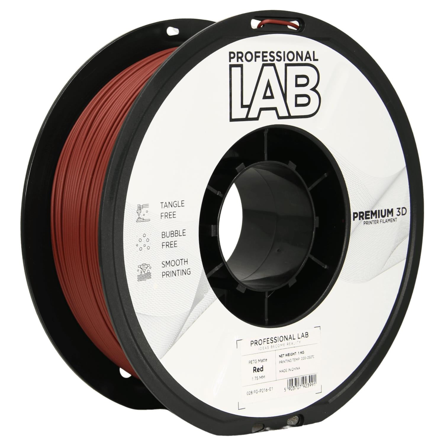 PETG matte red | Prof. Lab