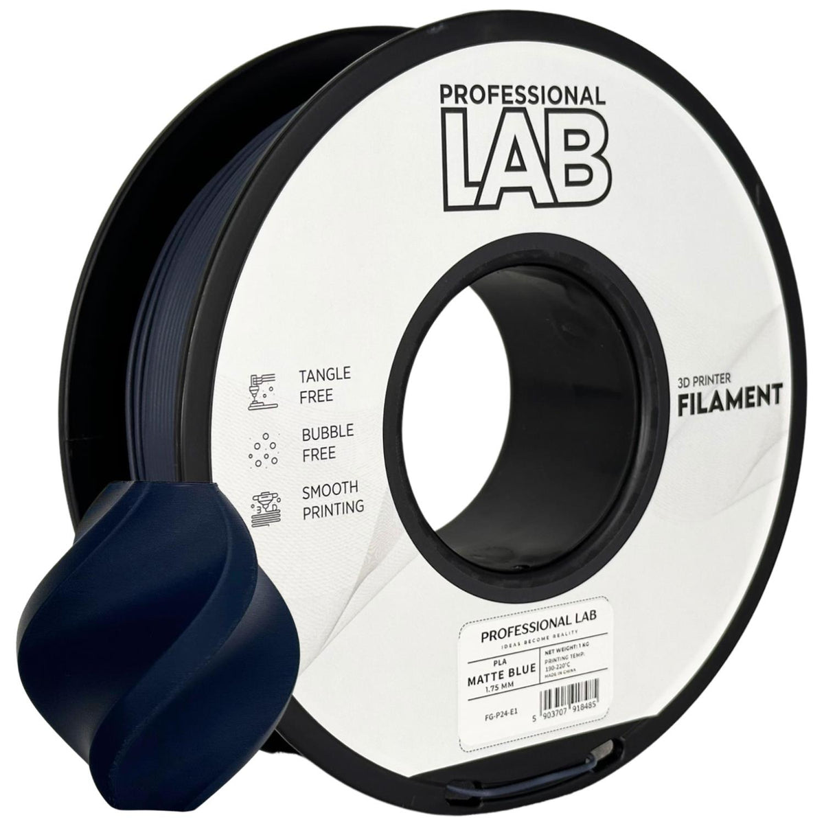 PLA matte blue | Prof. Lab