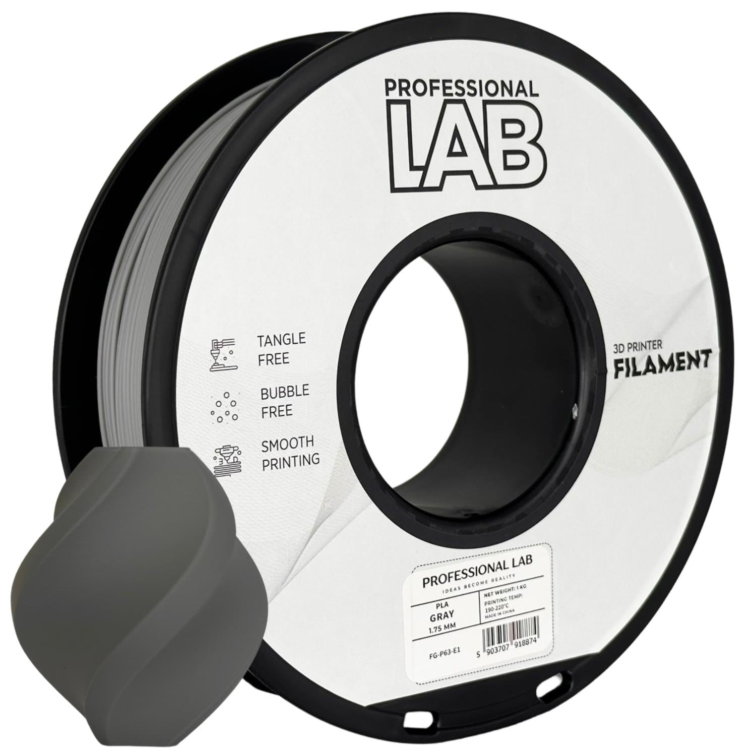 PLA gray | Prof. Lab