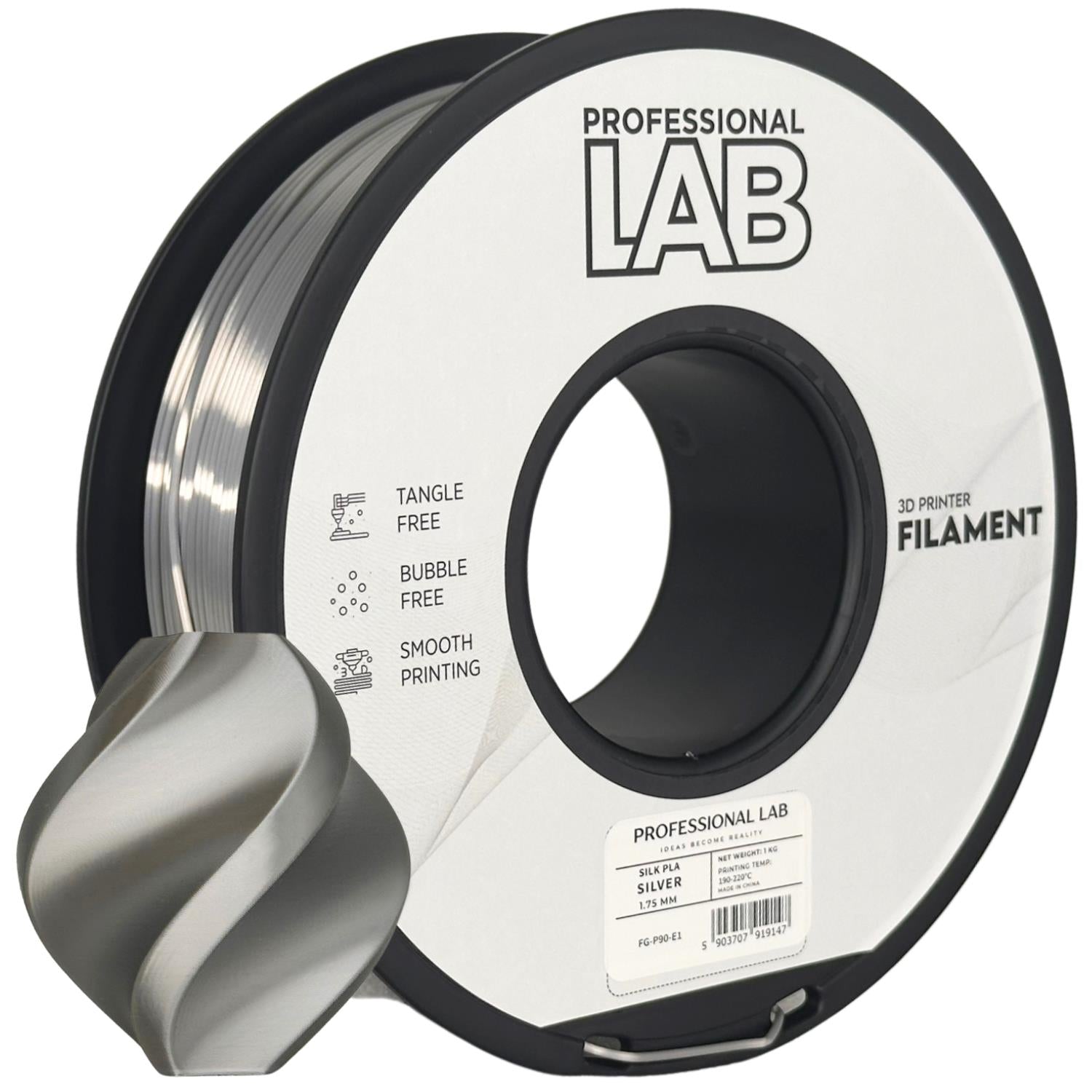 Silk PLA silver | Prof. Lab