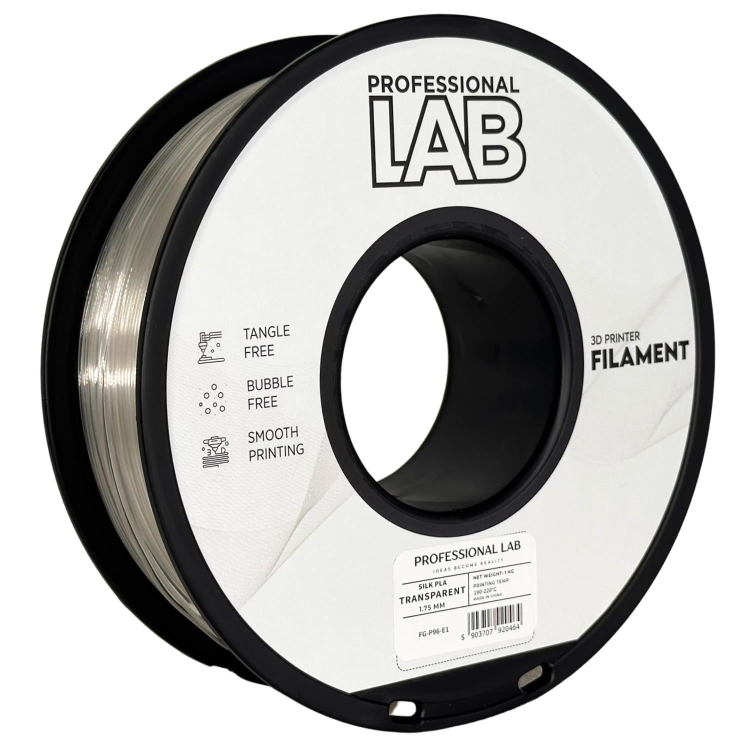 Silk PLA transparent | Prof. Lab