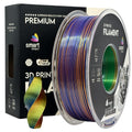 Silk PLA Tri Color orange blue green | Smart Print