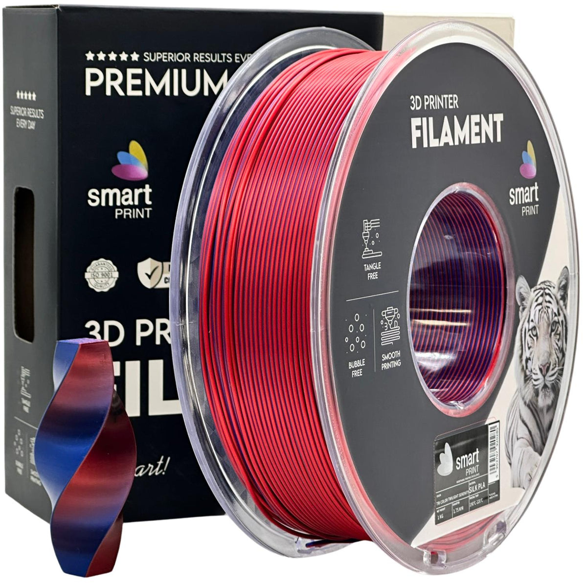 Silk PLA Dual Color Twilight Serenity | Smart Print