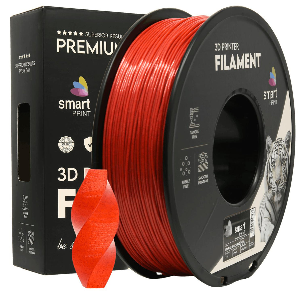 PLA marble brick red | Smart Print