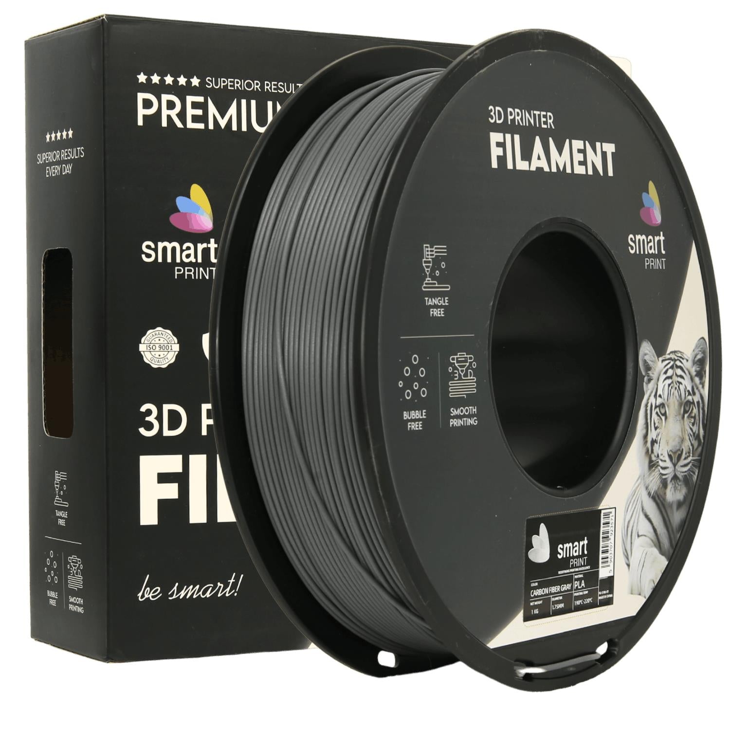 PLA Carbon Fiber gray | Smart Print