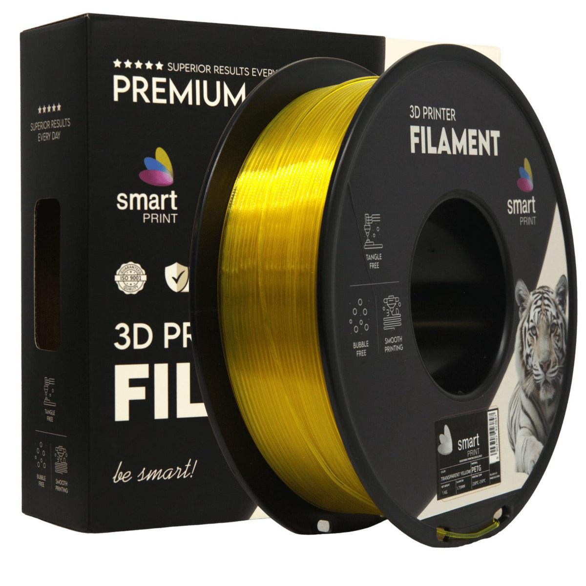 PETG transparent yellow | Smart Print