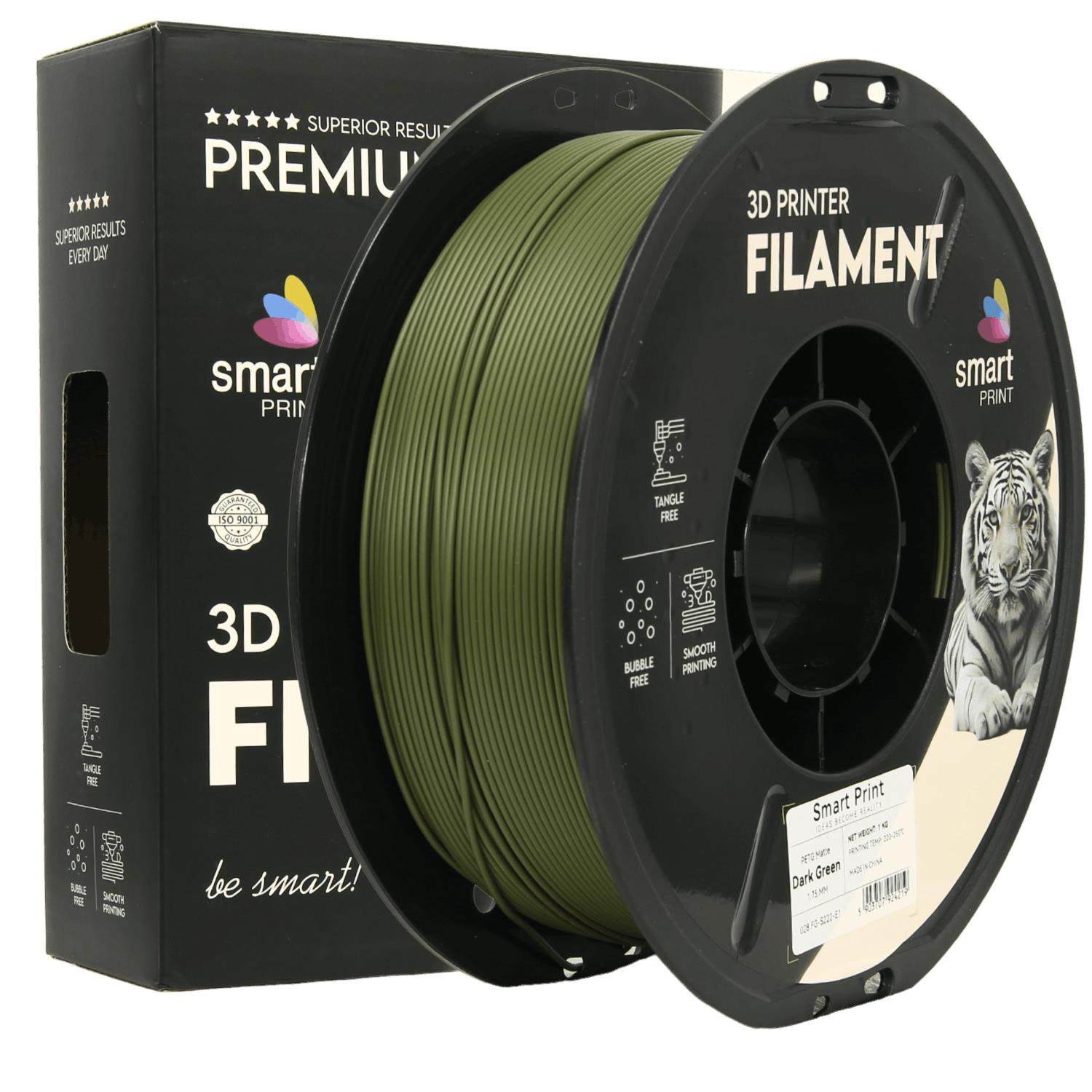 PETG matte dark green | Smart Print