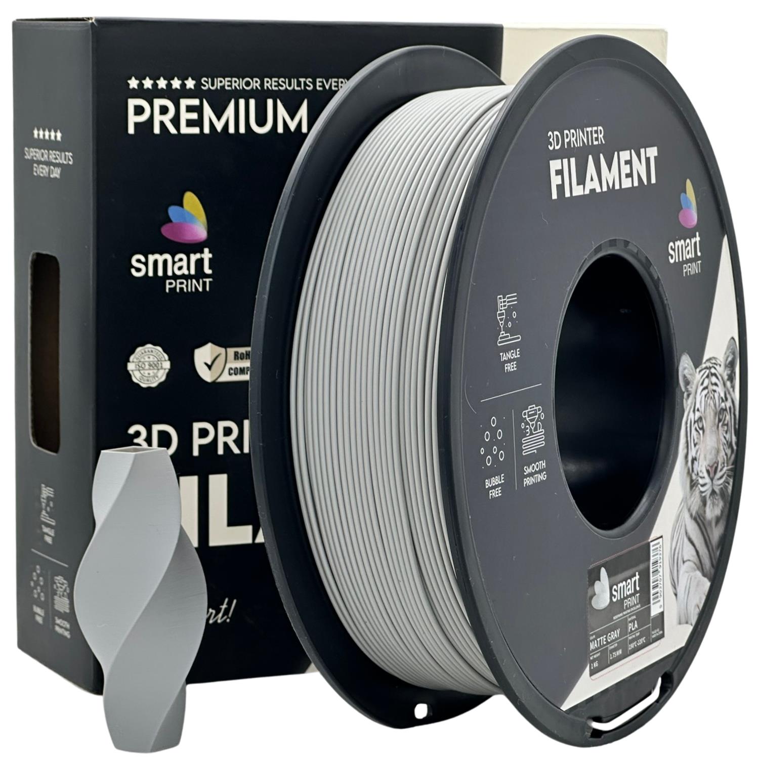 PLA matte gray | Smart Print