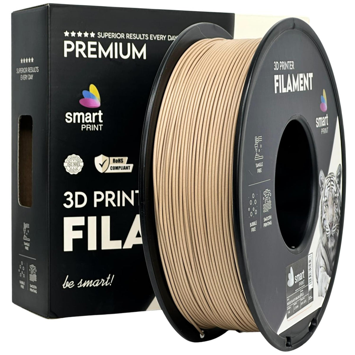PLA wood black walnut | Smart Print