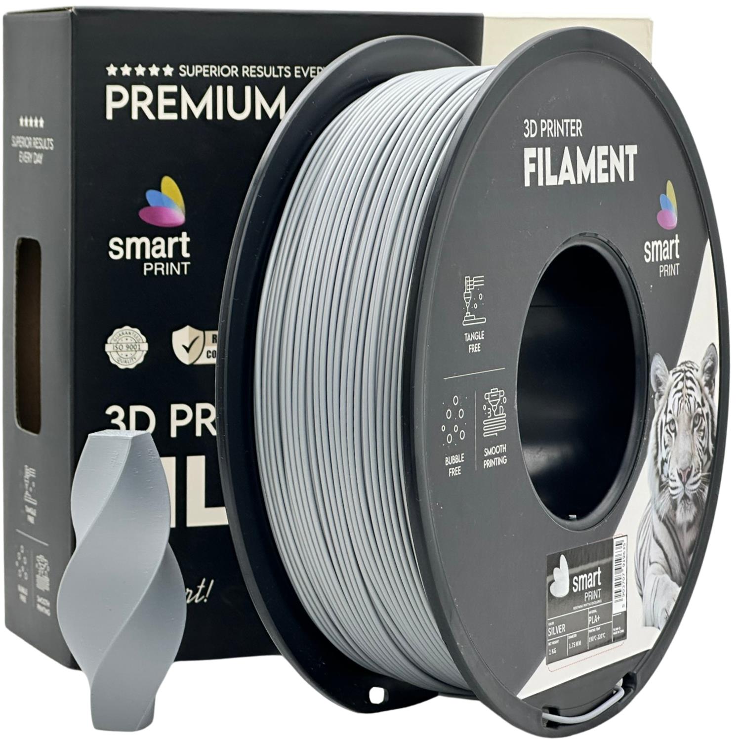 PLA+ silver | Smart Print
